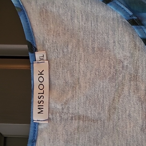 Women's tank top blue size L-XL - Picture 3 of 5